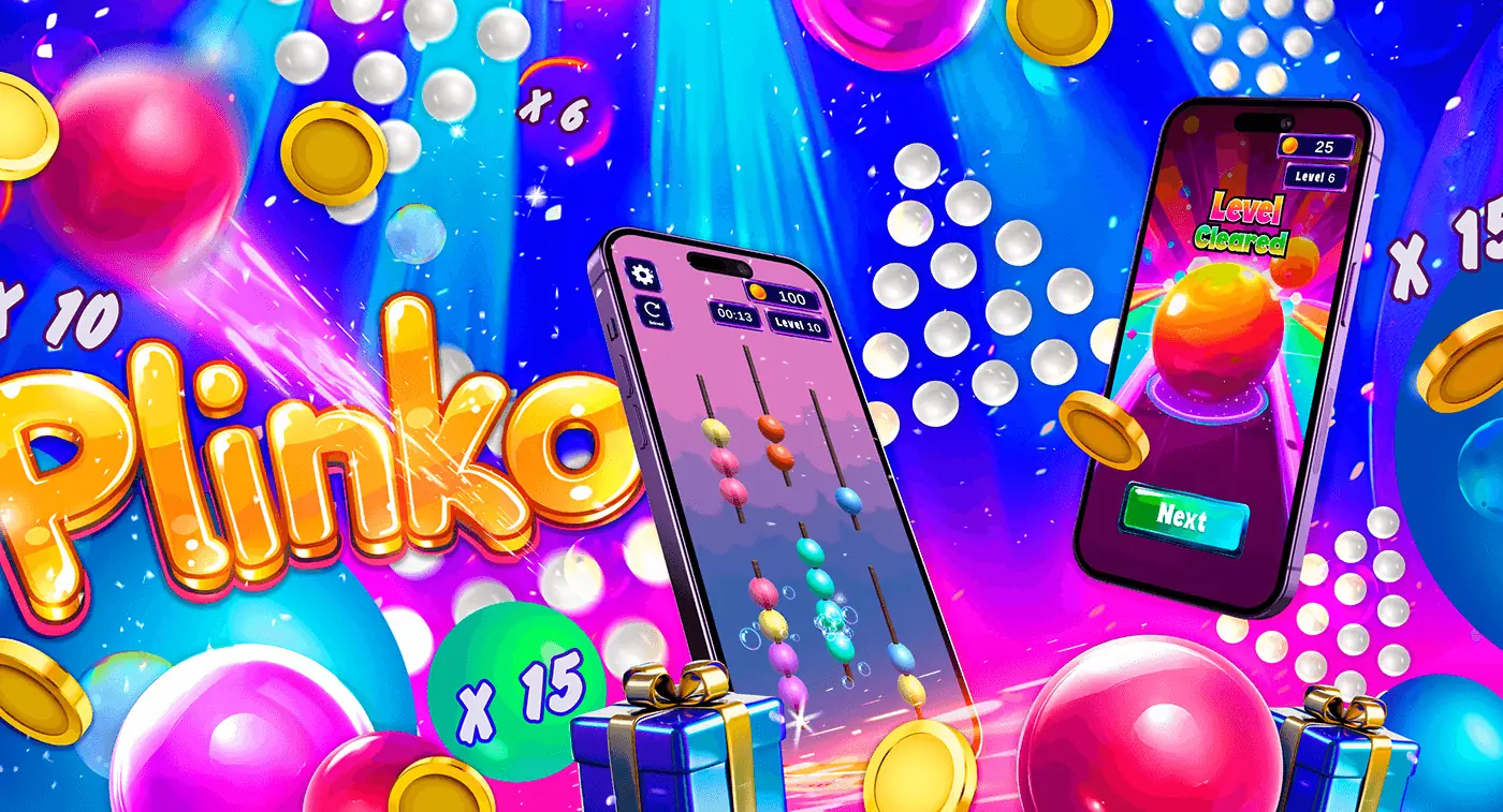 21 Bit casino Plinko